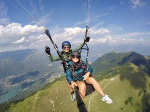 como parapendio